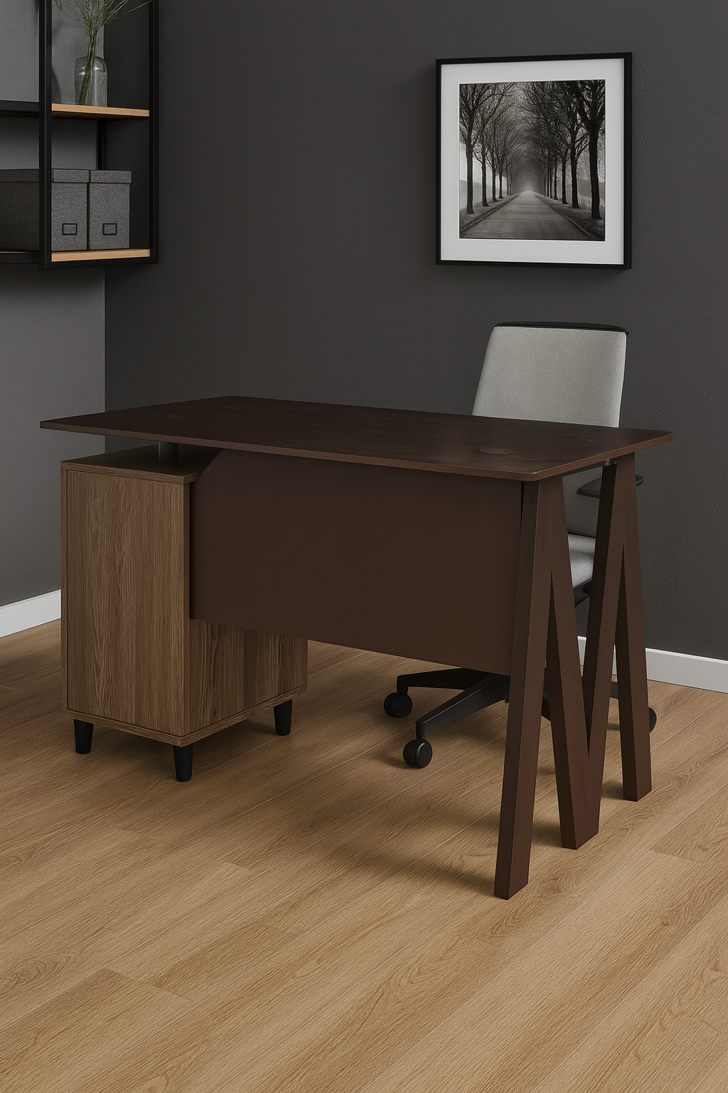Desk 120 x 60 x 75 - wooden - AZ1277