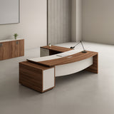 مكتب 75×180×80 سم - بني - AZ120124