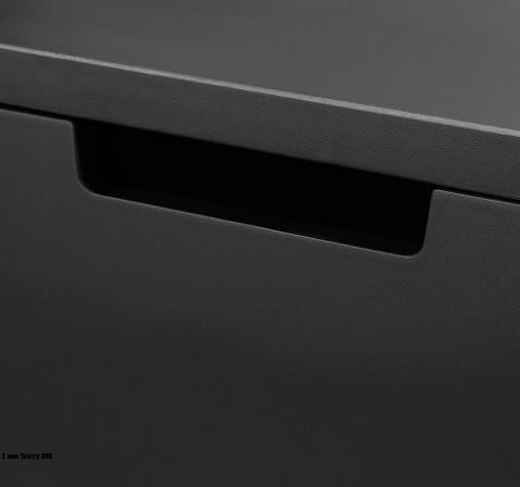Unit Drawers, 146 × 42 × 80 cm - Black - AZ500120