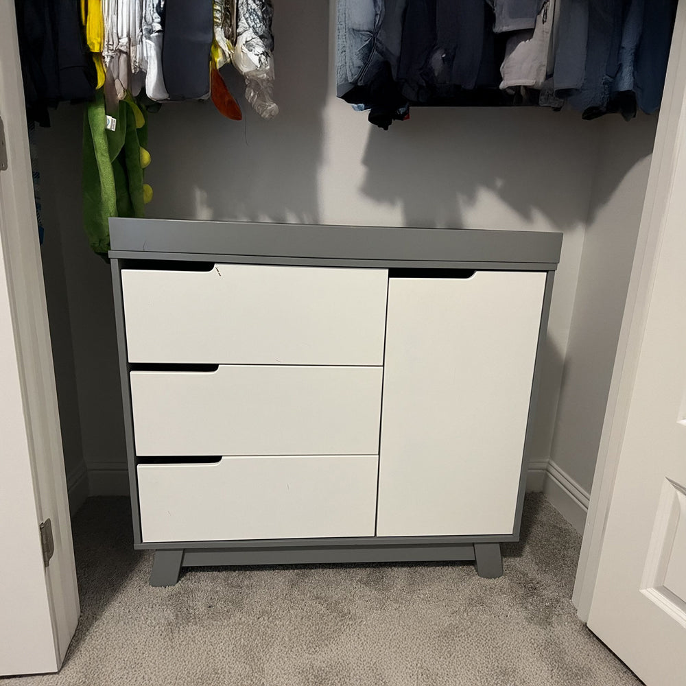 Unit Drawers, 80 × 40 × 80 cm - Grey and White - AZ500230
