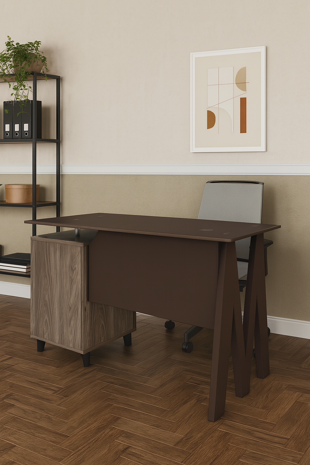 Desk 120 x 60 x 75 - wooden - AZ1277