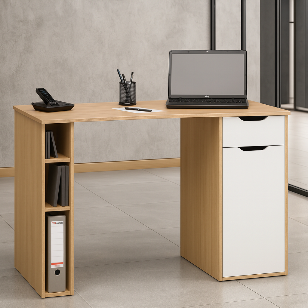 مكتب بمقاس 120 × 60 × 75 سم - خشبي - AZ1168