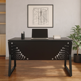 Desk 120 x 60 x 75 CM - Wooden and Black - AZ1260