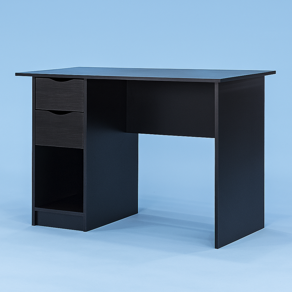 Desk 120 x 60 x 75 cm - Beige and White - AZ1064