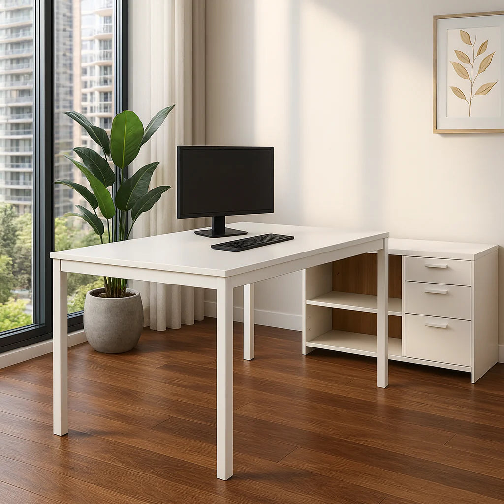 Manager's Desk 75*160*80 CM - White - AZ12056