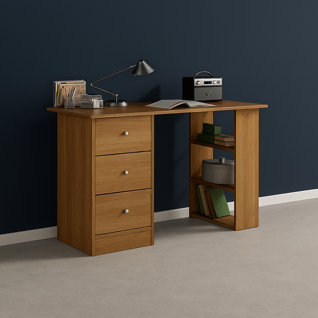 Desk 120 x 60 x 75 cm - Wooden - AZ1040