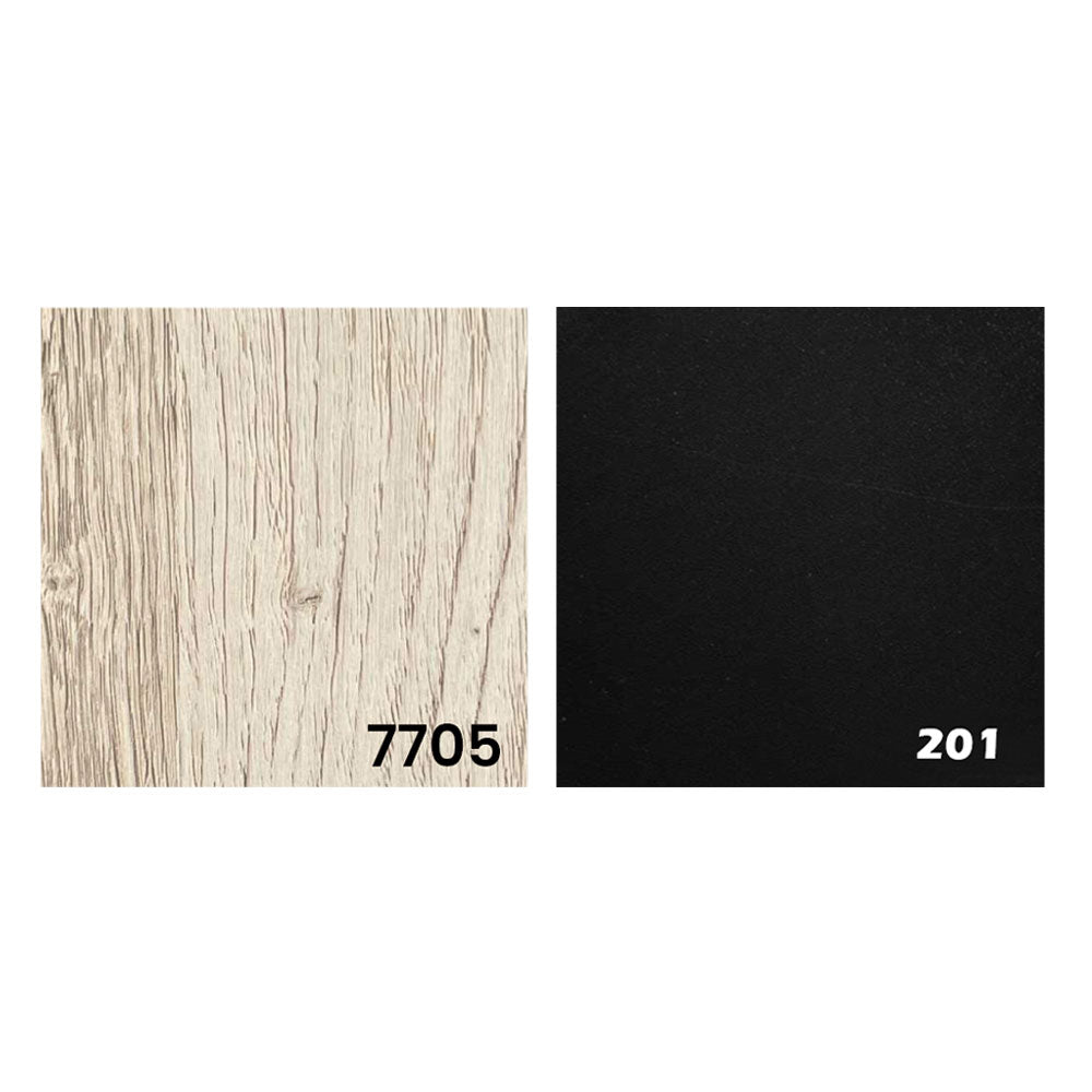 جزامة، 80 × 35 × 120 سم - أبيض وأسود - AZ40023