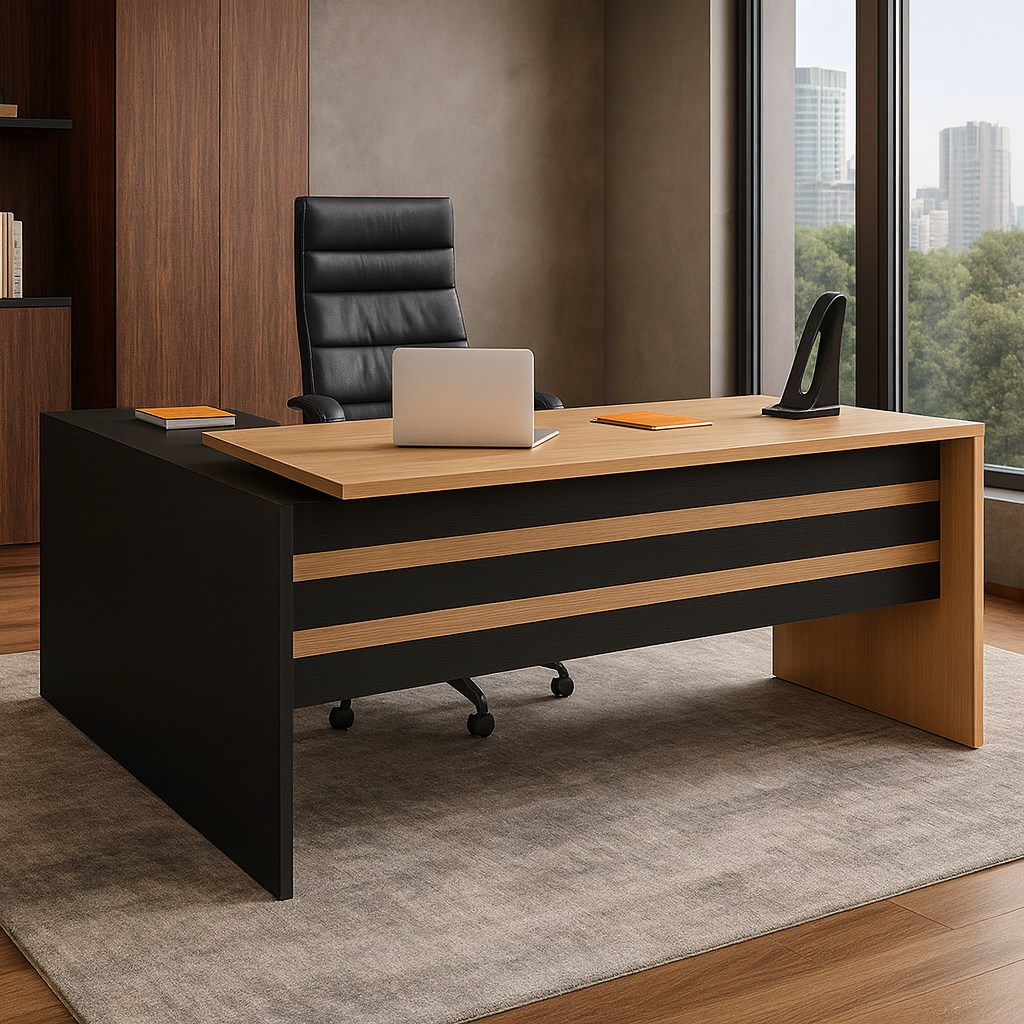 Manager's Desk 75*180*80 CM - Wooden - AZ12066