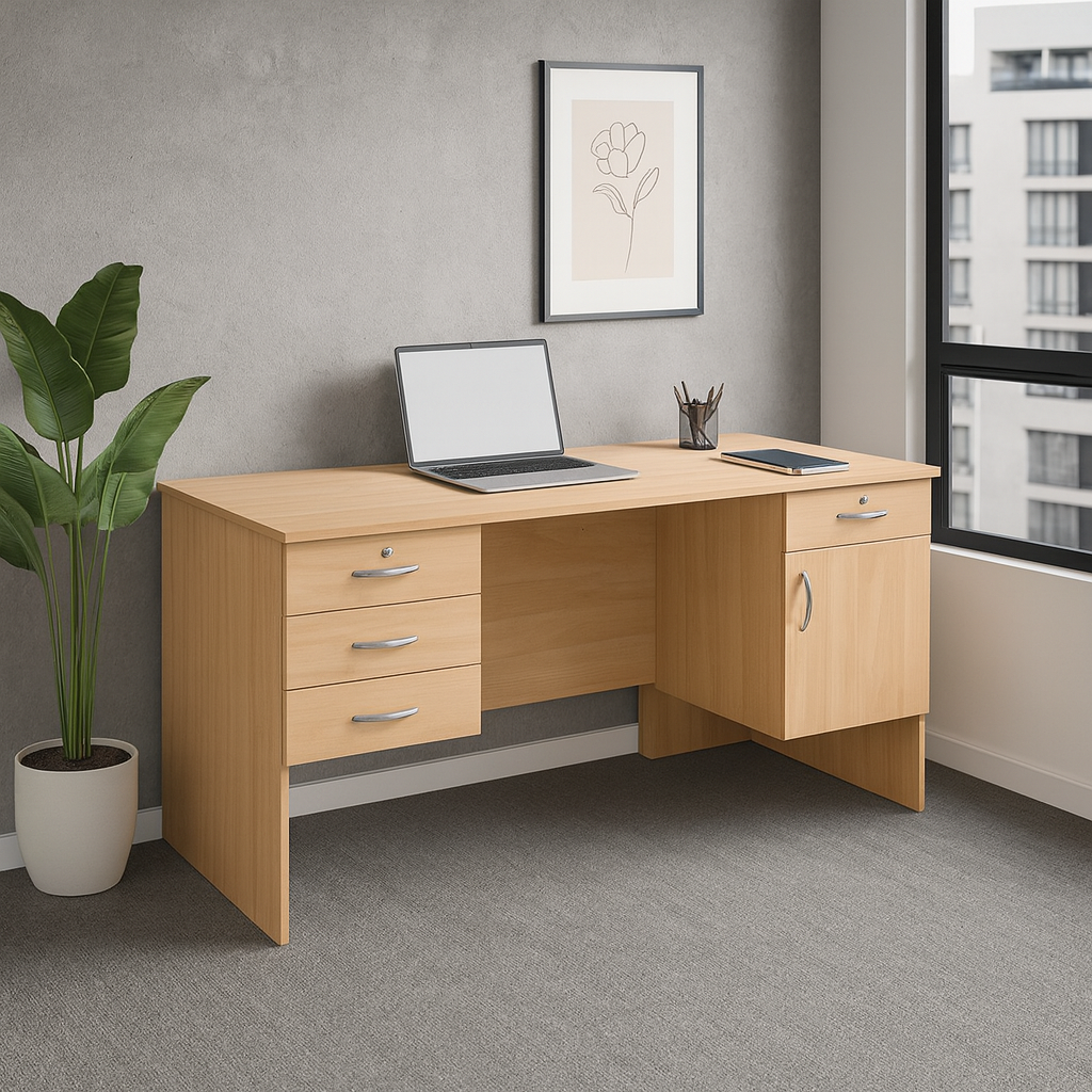 Manager's Desk 75*140*60 CM - Wooden - AZ12024