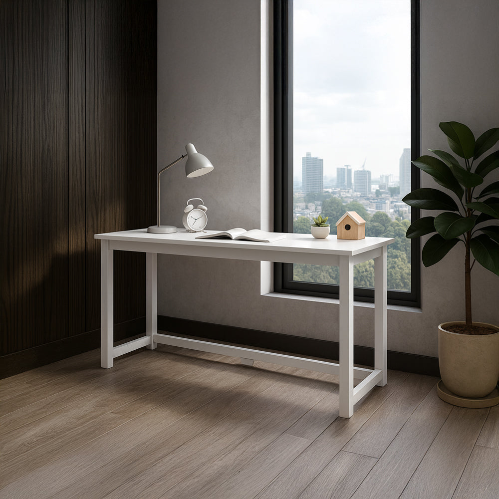 Desk 75 x 200 x 80 cm - White - AZ11133