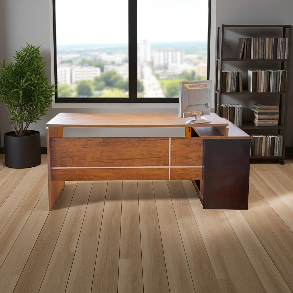 Desk 160 x 70 x 70 cm - Brown - AZ1005