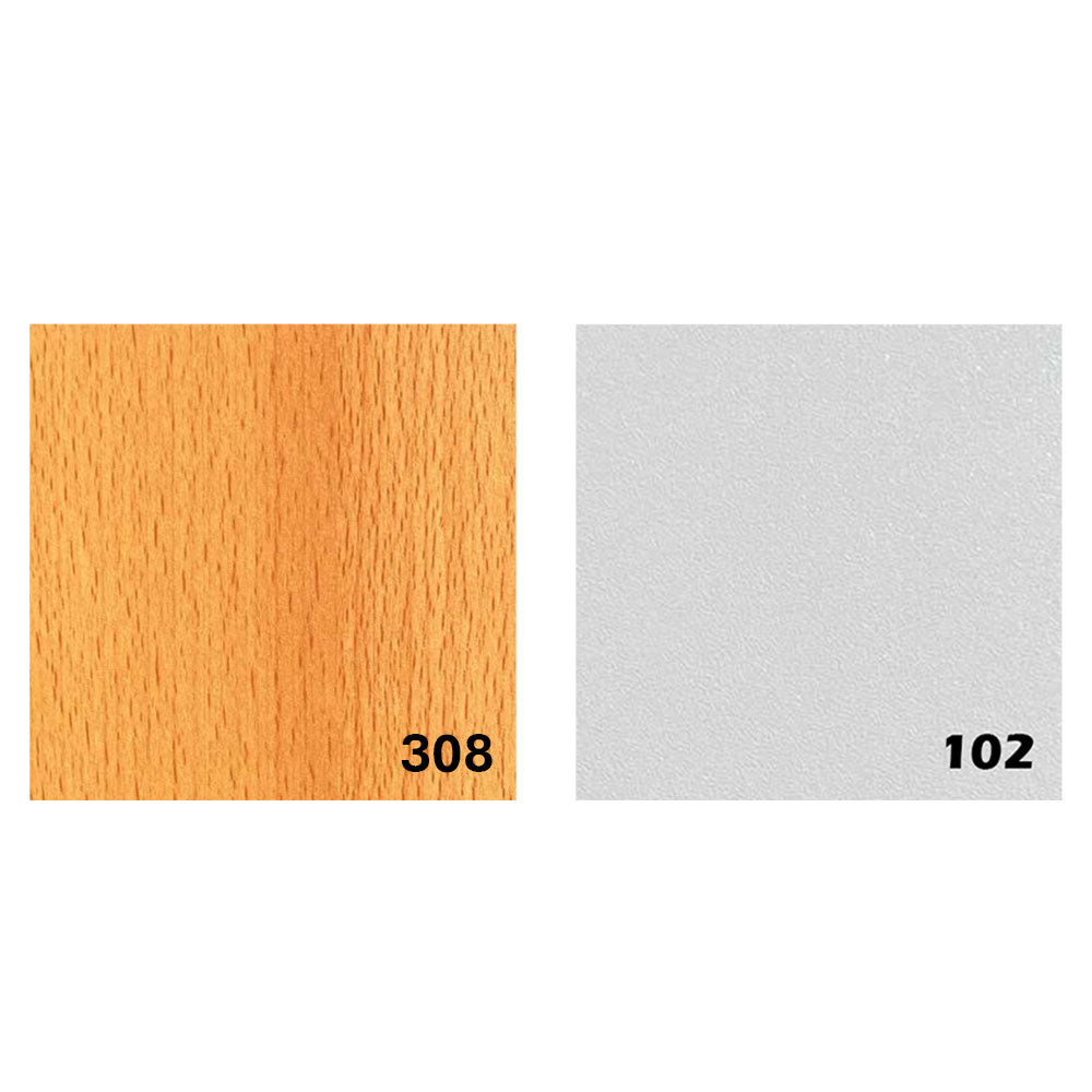 TV Table, 200 × 40 × 40 cm - Wooden and White - TV Stand-2