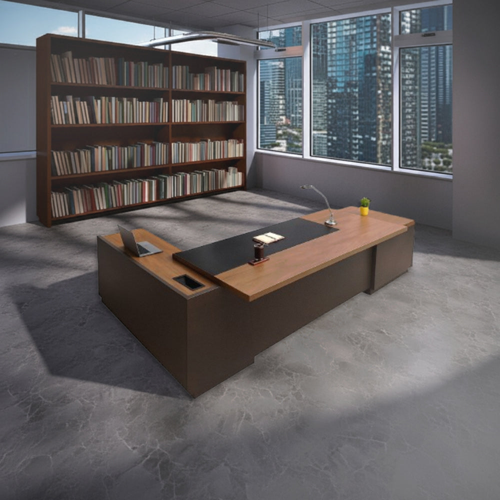 Desk 75*180*80 CM - Brown - AZ1201360