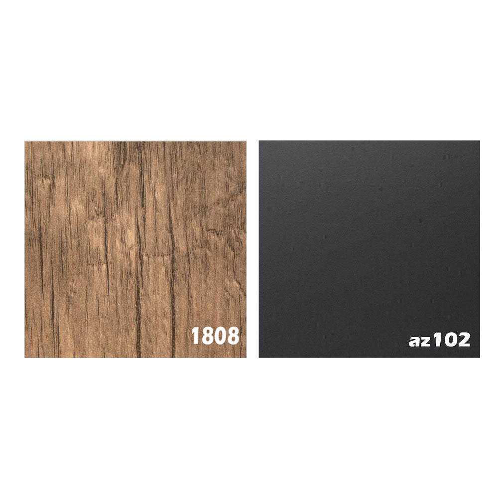 TV Table, 200 × 35 × 55 cm - Wooden and Grey - AZ3009