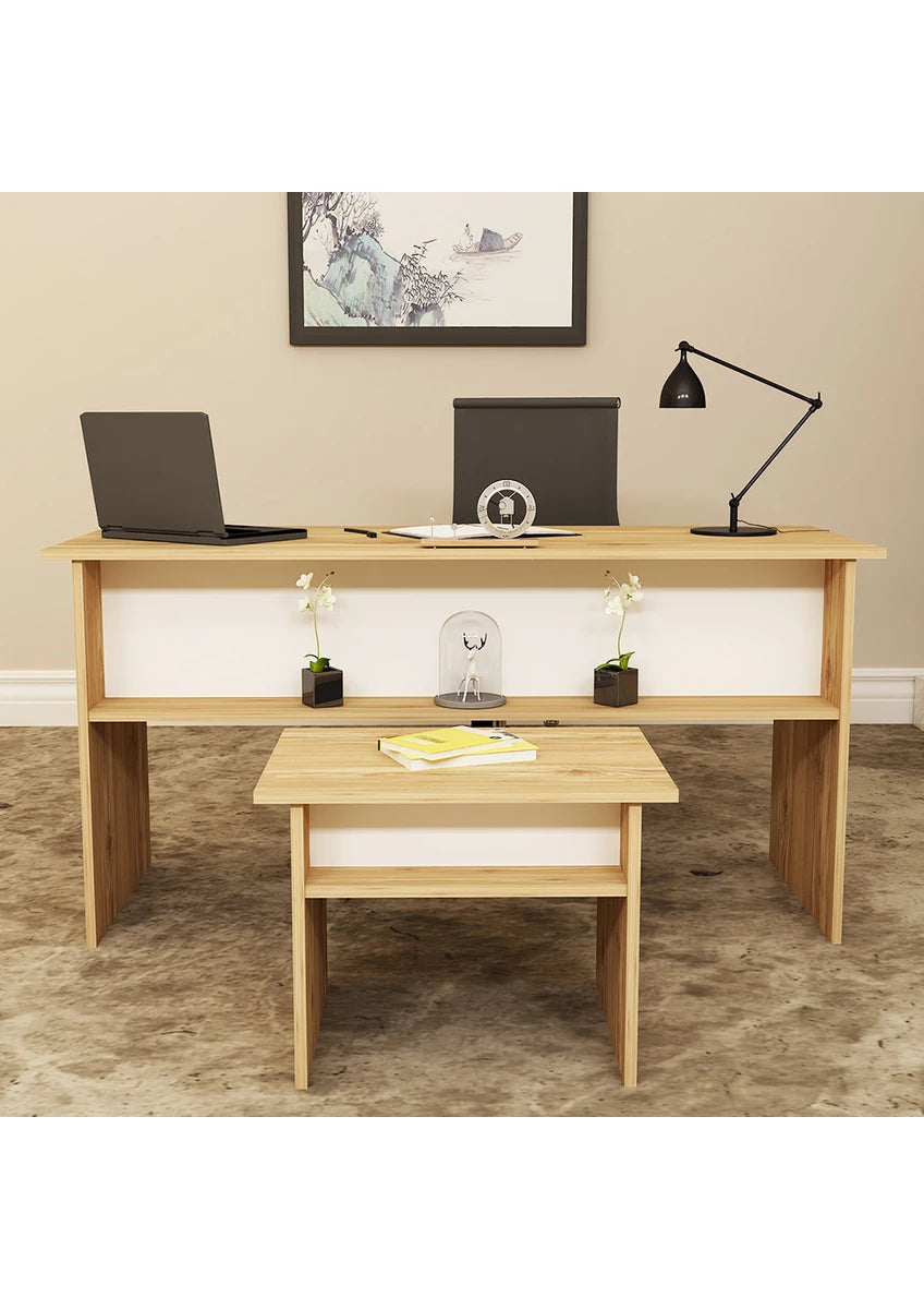 Desk 140x 60 x 75 cm - White - AZ1083