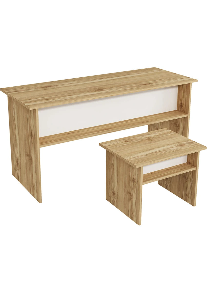 Desk 140x 60 x 75 cm - White - AZ1083