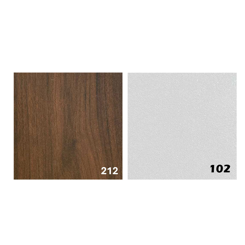 TV Table, 180 × 38 × 50 cm - Brown and White - AZ30057