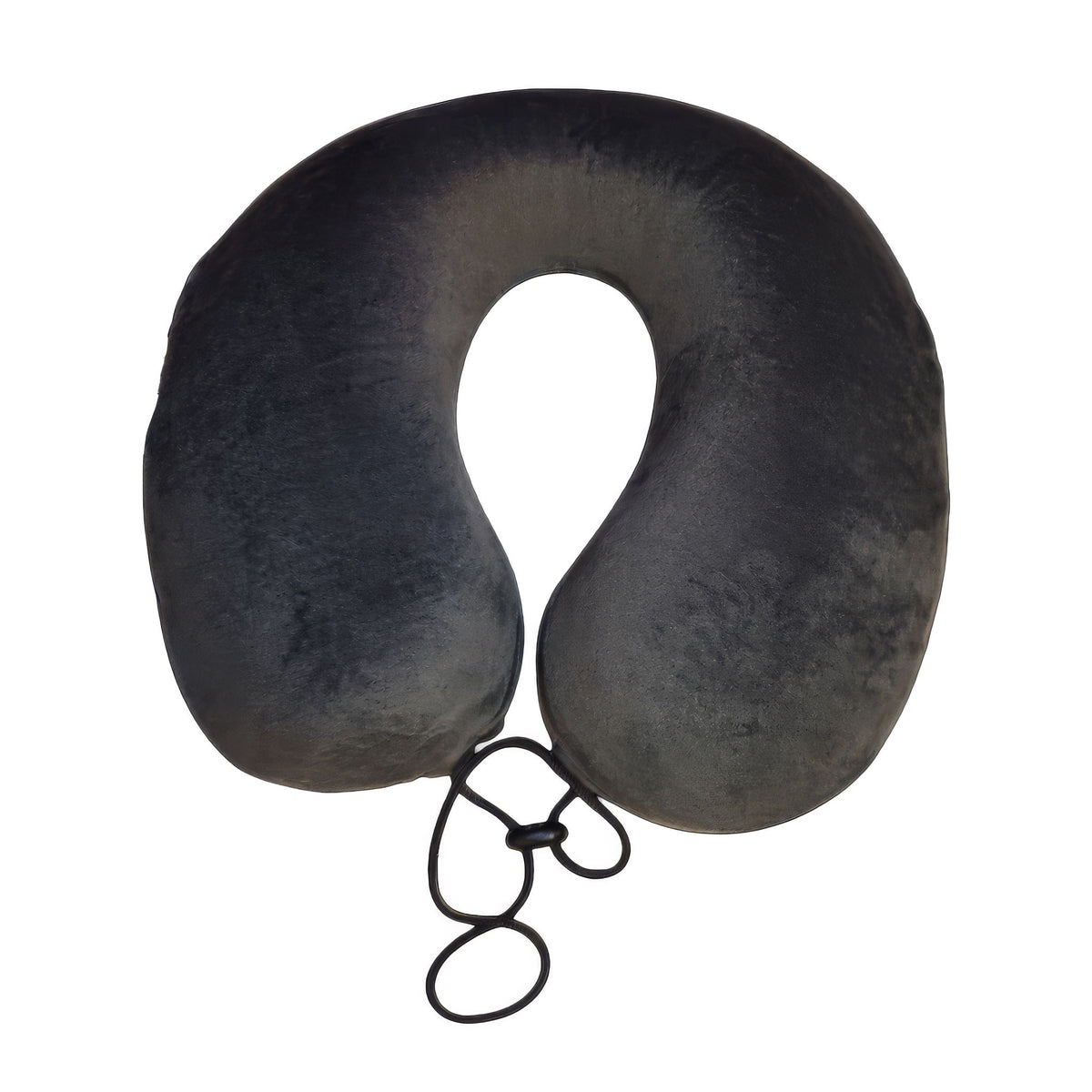 Memory Foam Travel Pillow - 30*30 cm - Grey - AZ50064