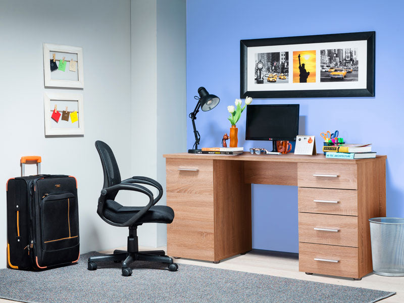 Desk 140 x 60 x 75 cm - White - AZ1011