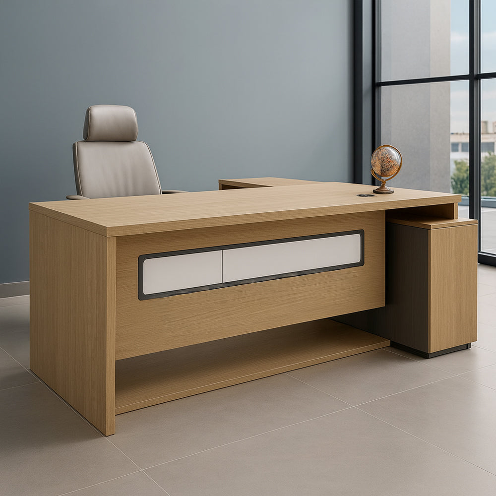 Manager's Desk 75*180*80 CM - Wooden - AZ12044