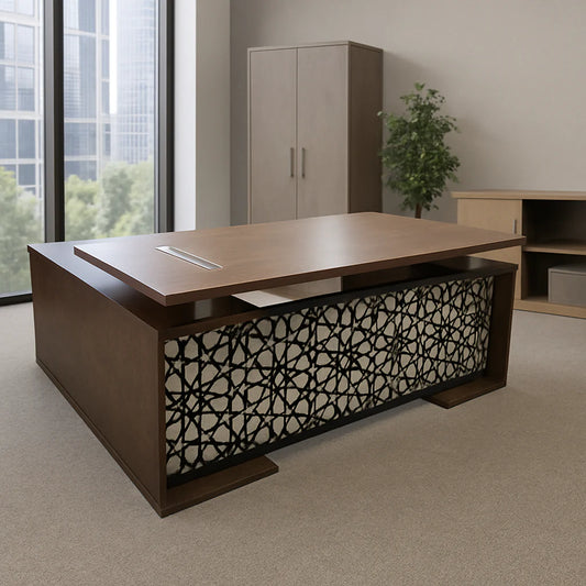 مكتب 75*160*80 سم - بني - AZ120120
