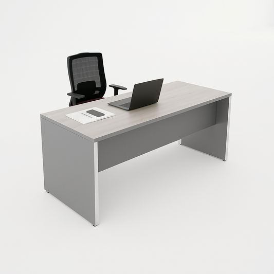 Desk 120 x 60 x 75 cm - wooden& Gray - AZ1087