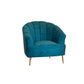 Modern Sofa Set 3 Pieces (Beech Wood, Plywood, Pine) – Color: Turquoise –Duba