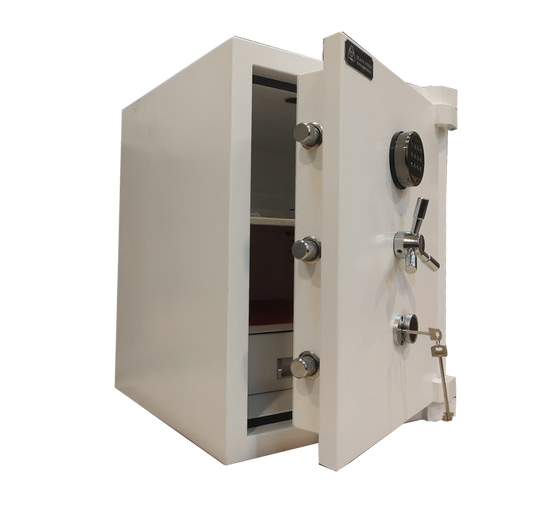 Steel Safe – Digital + Fingerprint + Key – H60 × W50 × D50 cm – MH-600