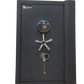 Steel Safe – Digital + Fingerprint + Key – H80 × W55 × D55 cm – TH-800