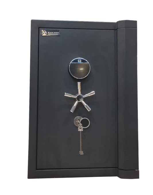 Steel Safe – Digital + Fingerprint + Key – H80 × W55 × D55 cm – TH-800