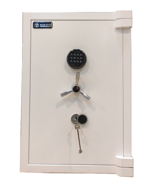 Steel Safe – Digital + Fingerprint + Key – H80 × W55 × D55 cm – MH-800