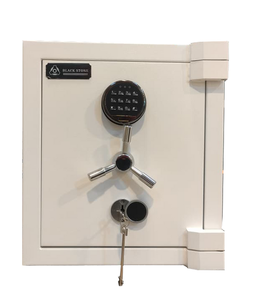 Steel Safe – Digital + Fingerprint + Key – H50 × W45 × D45 cm – MH-500