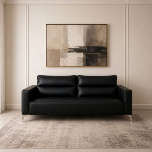 3 Seater Sofa – Black - HC301