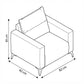 Armchair – Black - HC301
