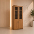 مكتبة 2 ضلفة – 200×80×40 سم – خشبي – AZ50035