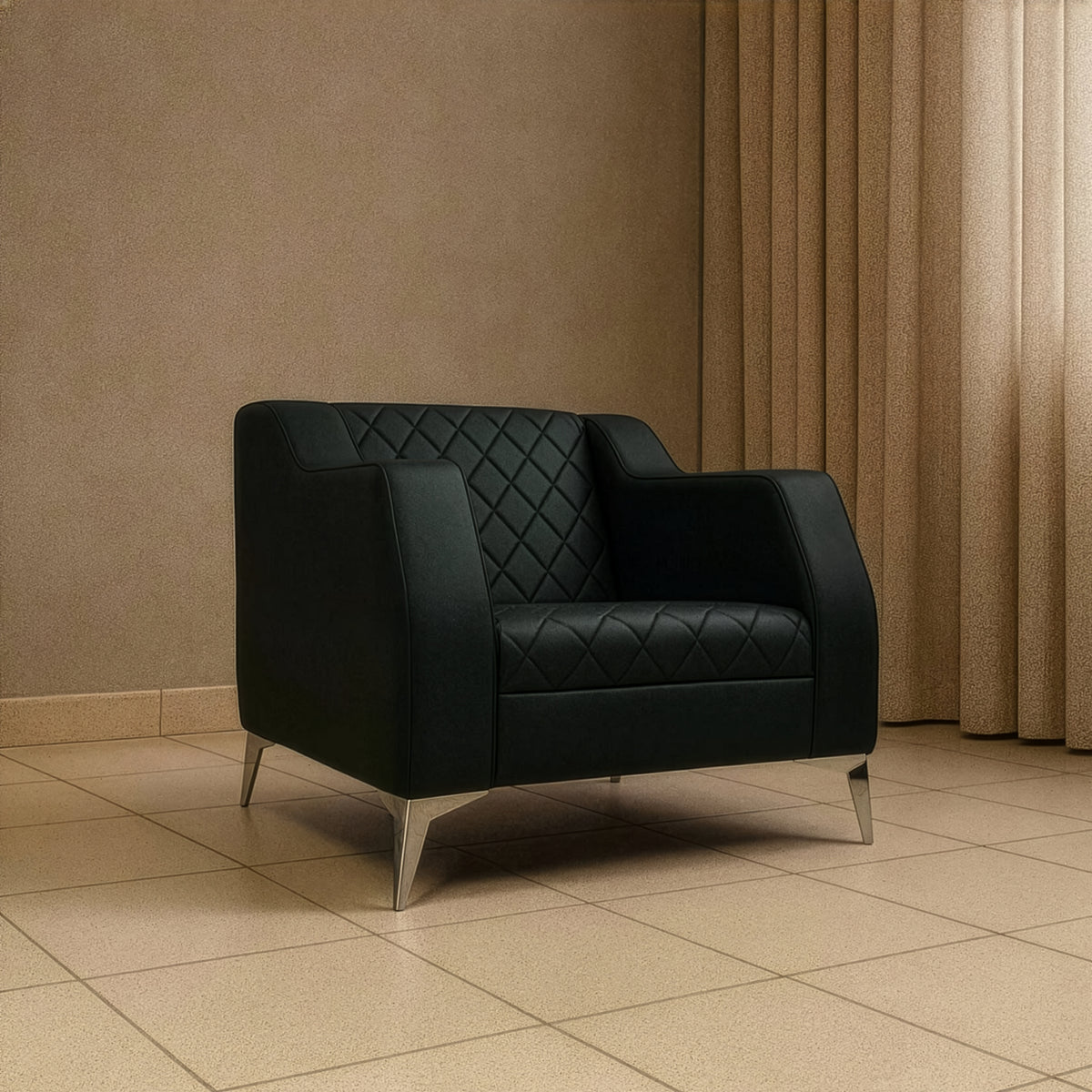 فوتيه – أسود - HC304