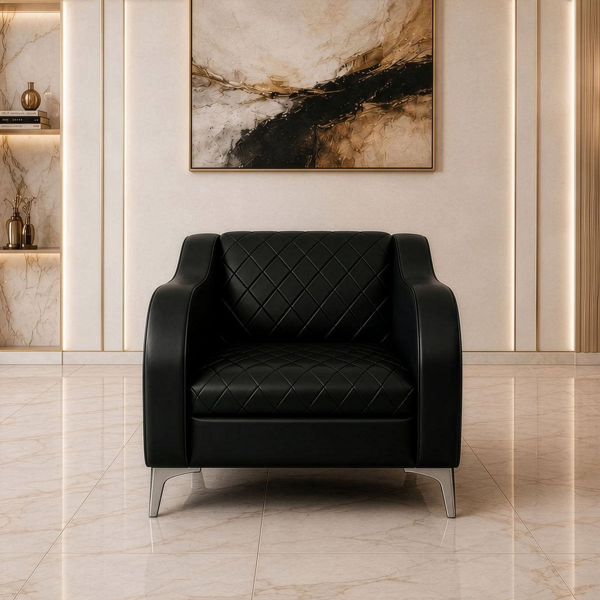 فوتيه – أسود - HC304