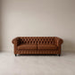 3 Seater Sofa – Brown - HC- CHESTERFIELD