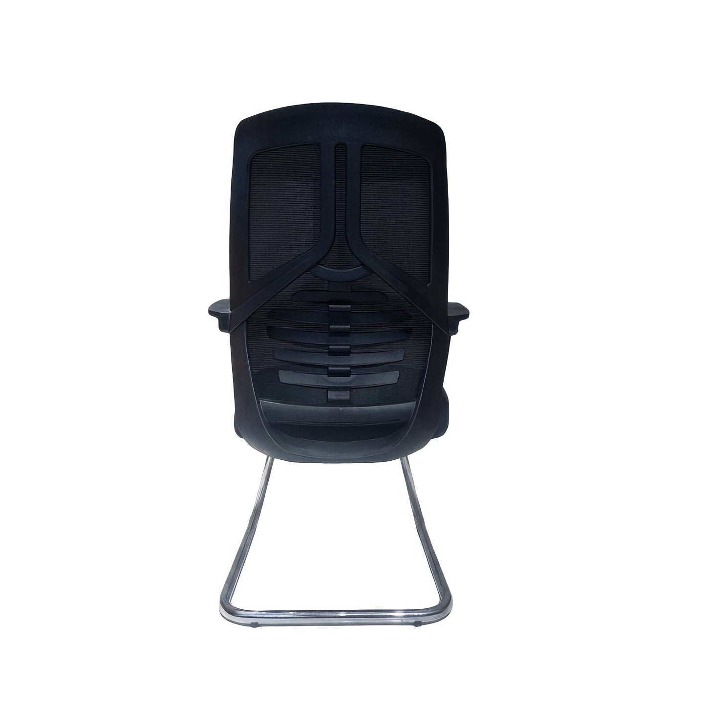 Fixed Back Office Chair 61*60*100 cm - Black - 717-2