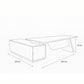Desk 180 x 80x 75 - brown  - AZ1285