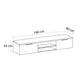 TV Table, 160 × 40 × 45 cm - MOD - AZ30012