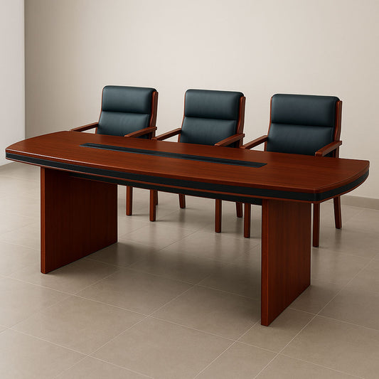 طاولة اجتماعات – 200×100×75 سم – بني – AZ11119