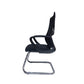 Fixed Back Office Chair 66*64*100 cm - Black - A859