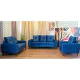 Viola home sofa set consisting of (3-seater sofa + 2-seater sofa + armchair)