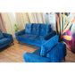 Viola home sofa set consisting of (3-seater sofa + 2-seater sofa + armchair)