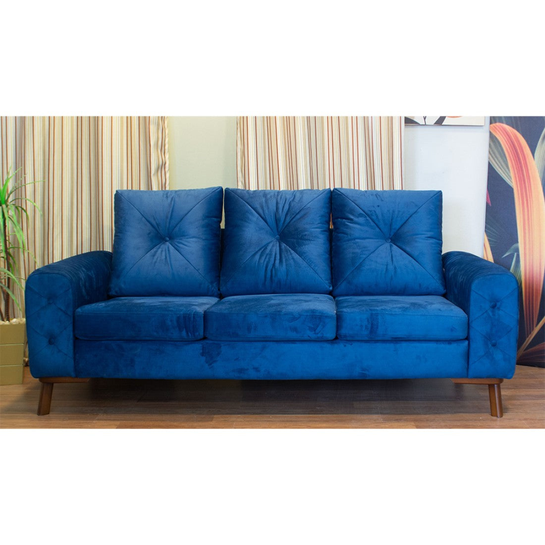 Viola home sofa set consisting of (3-seater sofa + 2-seater sofa + armchair)