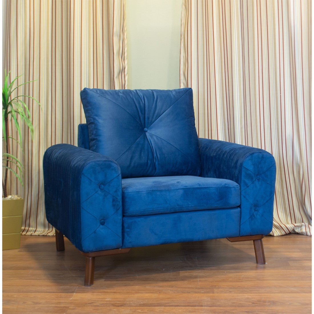 Viola home sofa set consisting of (3-seater sofa + 2-seater sofa + armchair)