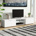 TV Table, 160 × 40 × 45 cm - White - AZ30012