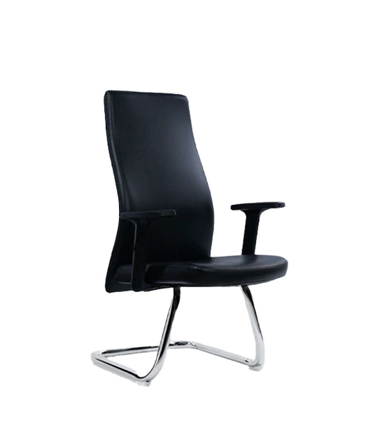 Visitor Chair 108*64*60 CM - Black -  GL 324