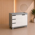 Unit Drawers, 80 × 40 × 80 cm - Grey and White - AZ500230